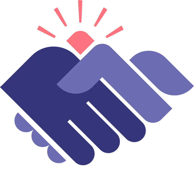 Handshake illustration